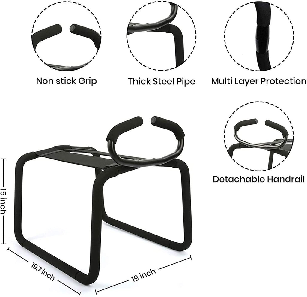 Pure Adore™ Deluxe Stool with Handles
